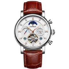 Tourbillon Starry Skeleton Waterproof Automatic Watch