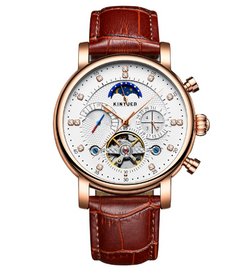 Tourbillon Starry Skeleton Waterproof Automatic Watch