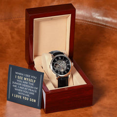I See Myself In You - Openwork Skeleton Watch