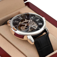 I See Myself In You - Openwork Skeleton Watch