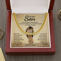 Never Forget - Cuban Link Chain