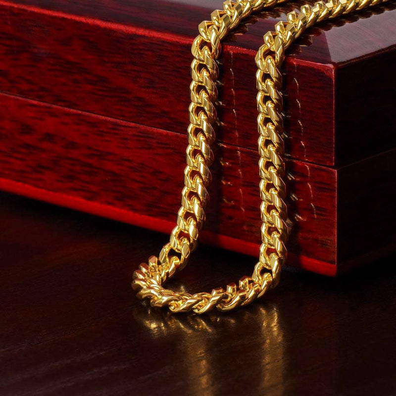 Never Forget - Cuban Link Chain