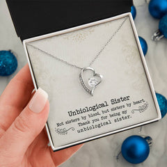 Unbiological Sister - Forever Love Necklace