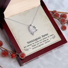 Unbiological Sister - Forever Love Necklace