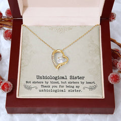 Unbiological Sister - Forever Love Necklace