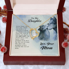 Old Wolf - Forever Love Necklace