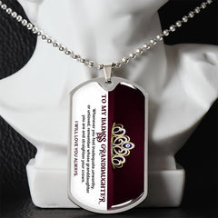 Believe In Yourself - Dog Tag Necklace