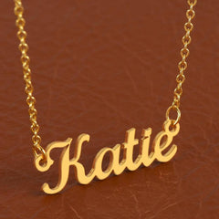 Classic Heart Style Name Necklace