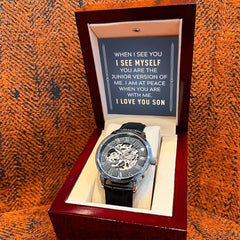 I See Myself In You - Openwork Skeleton Watch