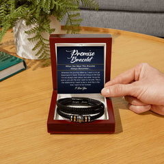 Promise Things in Life - Leather Bracelet
