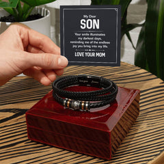 Your Smile - Leather Bracelet