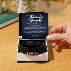 Promise Things in Life - Leather Bracelet