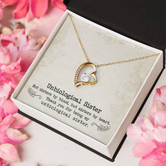 Unbiological Sister - Forever Love Necklace
