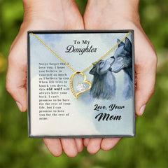 Old Wolf - Forever Love Necklace