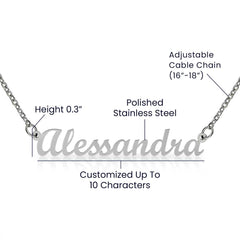 Classic Style Name Necklace