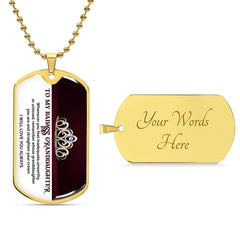 Believe In Yourself - Dog Tag Necklace
