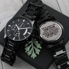 Groomsman You've Always Had My Back – Men's Watch