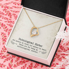 Unbiological Sister - Forever Love Necklace