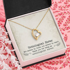 Unbiological Sister - Forever Love Necklace