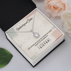 Unbiological Sister - Eternal Hope Necklace