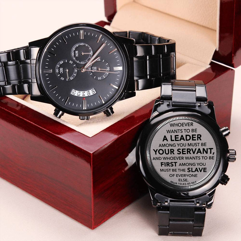 Whoever Wants to Be a Leader (Mark 1043) – Men's Watch