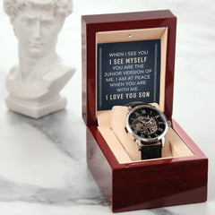 I See Myself In You - Openwork Skeleton Watch
