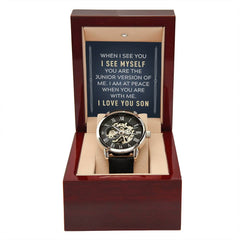 I See Myself In You - Openwork Skeleton Watch