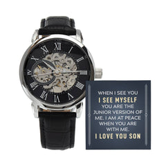I See Myself In You - Openwork Skeleton Watch