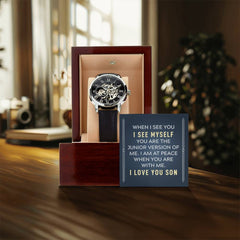 I See Myself In You - Openwork Skeleton Watch