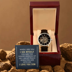 I See Myself In You - Openwork Skeleton Watch