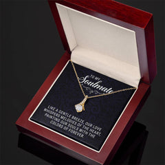 To My Soulmate Gentle Breeze - Alluring Beauty Necklace