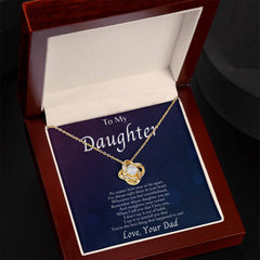 I'm Always With You - Love Knot Necklace