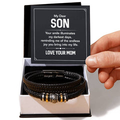 Your Smile - Leather Bracelet