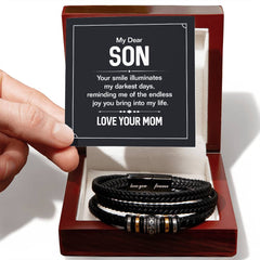 Your Smile - Leather Bracelet